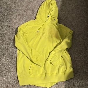 TheNorthFace lime green hoodie XXL